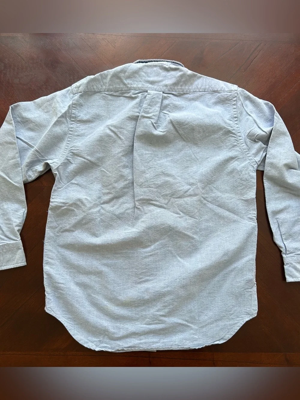 Ralph Lauren Light Blue Button-Down Oxford Shirt size 16